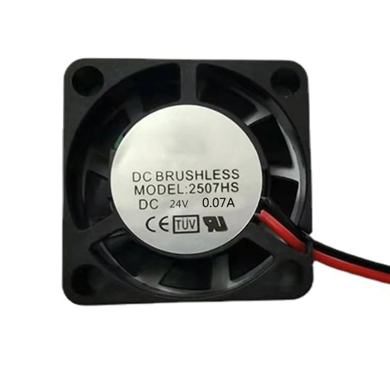 2507 Mini Micro Brushless Cooling Fan High Compatibility Cooling Cooler Widely Application Repair Replacement