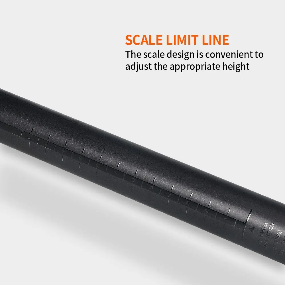 TOSEEK MTB ε ũ ī ƮƮ 27.2, MTB ī ī ǰ,  , 31.6mm , 400mm