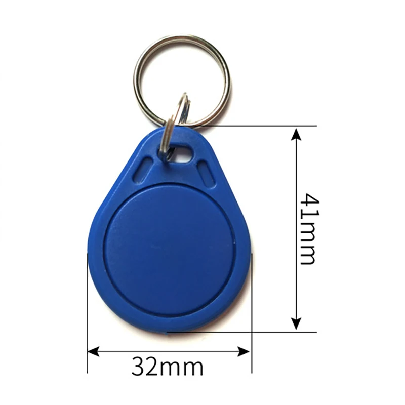 Blue DESFIRE EV1 NFC Key Fob (2K/4K/8K) - Single Unit