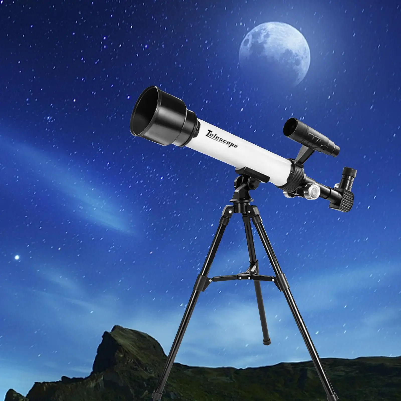 Astronomical Telescope Refracting Telescope for Beginners Portable with Find
