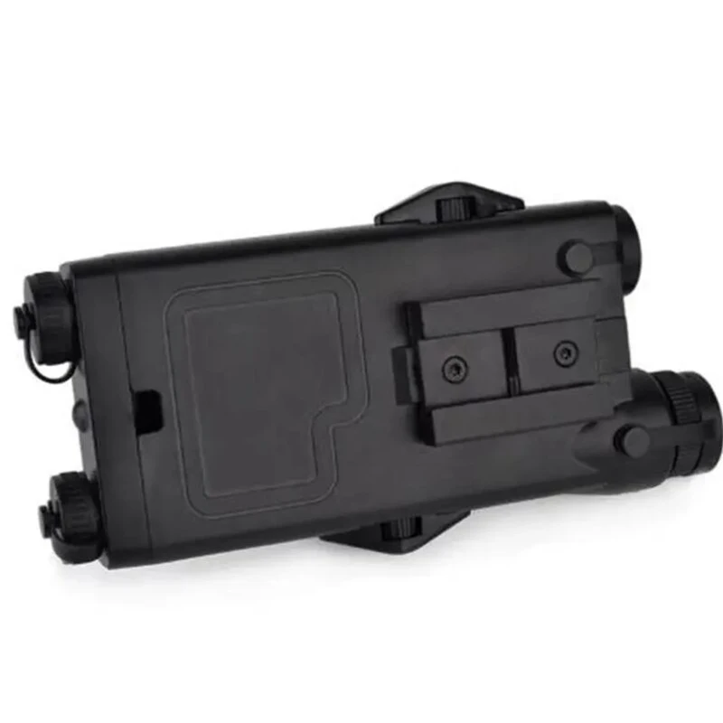 Tactical Flashlight Rail Tactical Airsoft Flashlight AN/PEQ-2 Laser Battery Case Red Laser Version No Function PEQ Box