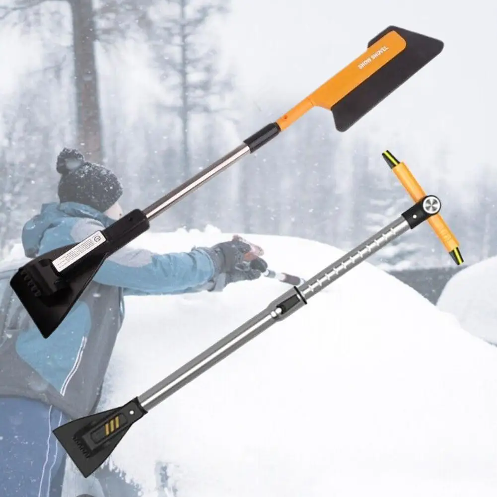 

Adjustable Snow Remover EVA Snow Shovel Extendable Deicing Ice Sweep Tool Snow Removal Brush Scratch Free For Car SUV RV