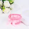Imitation Rattan Round Small Flower Basket Pink/Purple/Orange/Blue/Yellow Decorative Woven Hand-held Flower Basket with handle 2