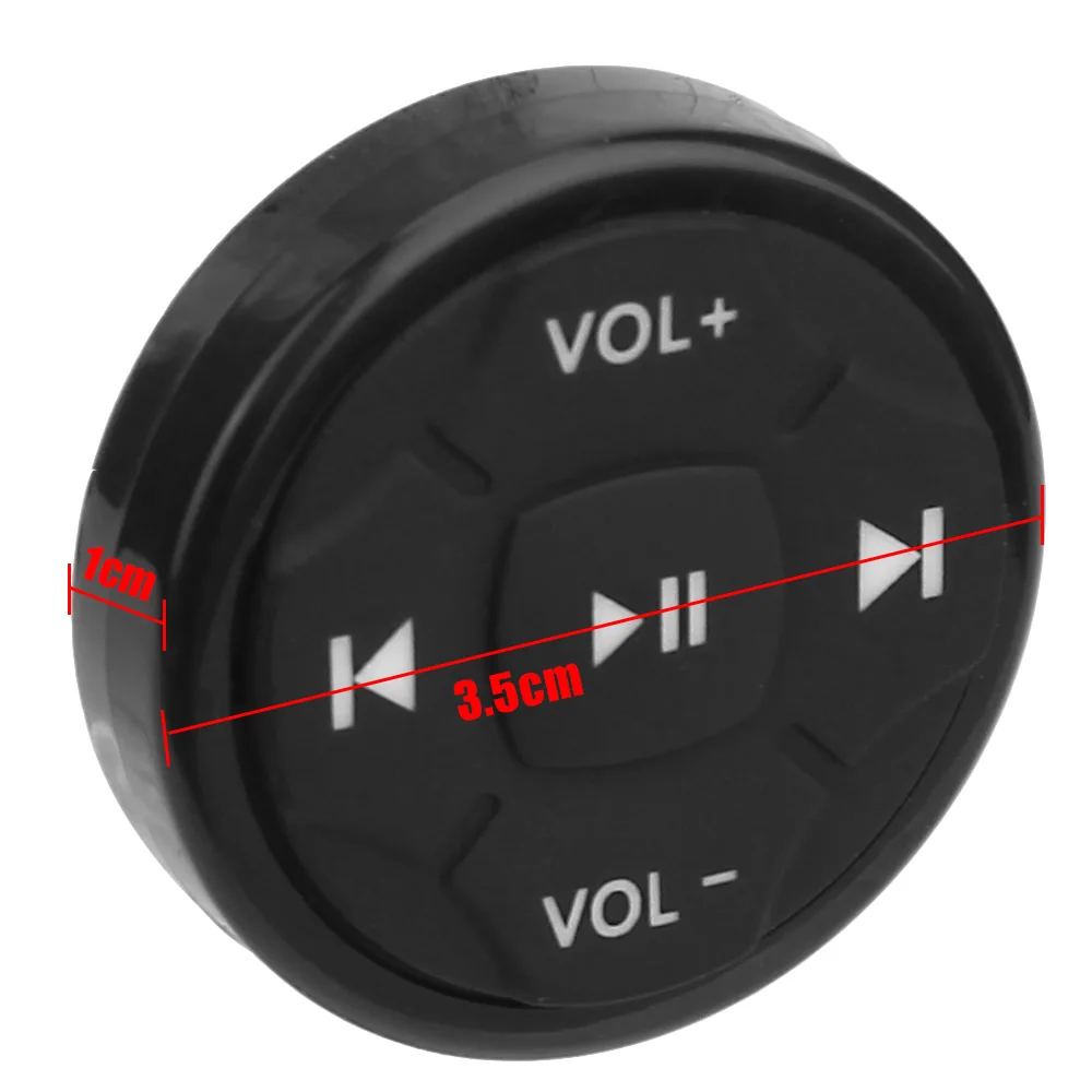 Universal Wireless Bluetooth Car Kit Styling 5 Keys for Android IOS Media Volume Button Car Steering Wheel Remote Control Button