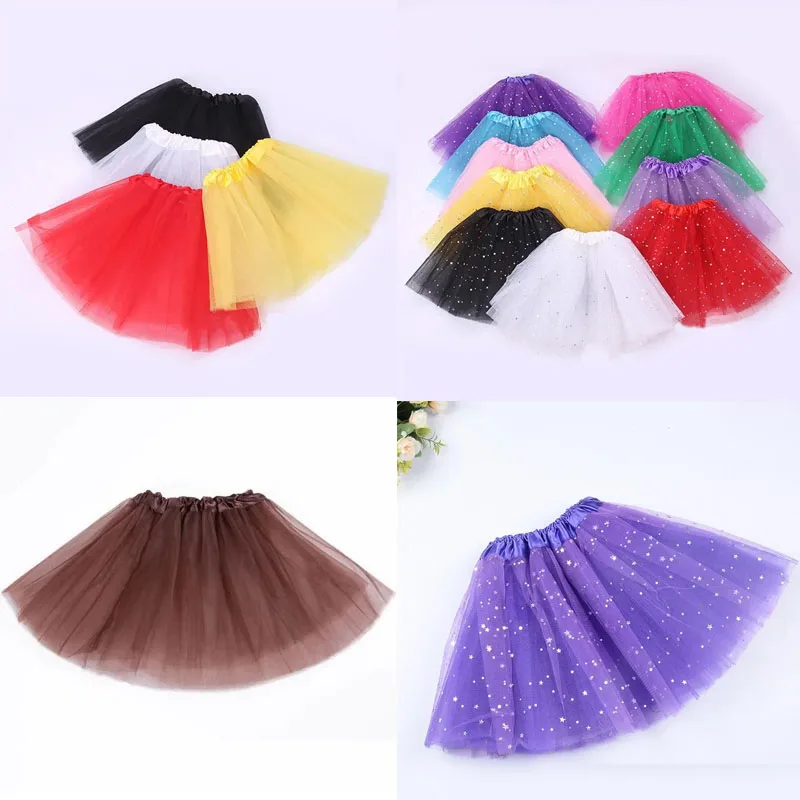 Star Women's Baby Girl Pink Tutu Princess Ball Gown Skirt