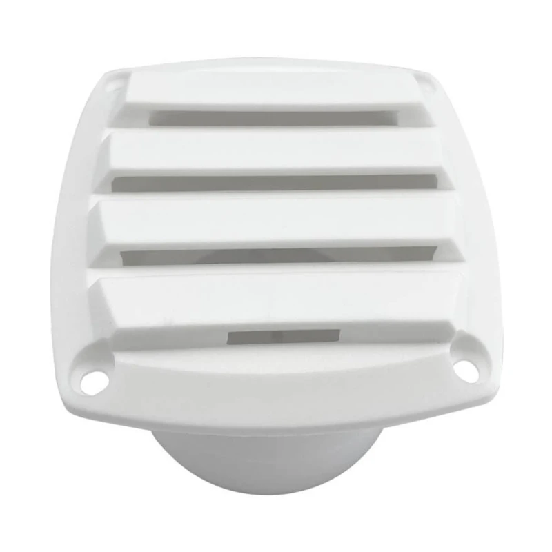 3 Inch Plastic Air Outlet Vents Louver Grille Cover Wall Air Vent Flat Ducting Ventilation Outlet for RV