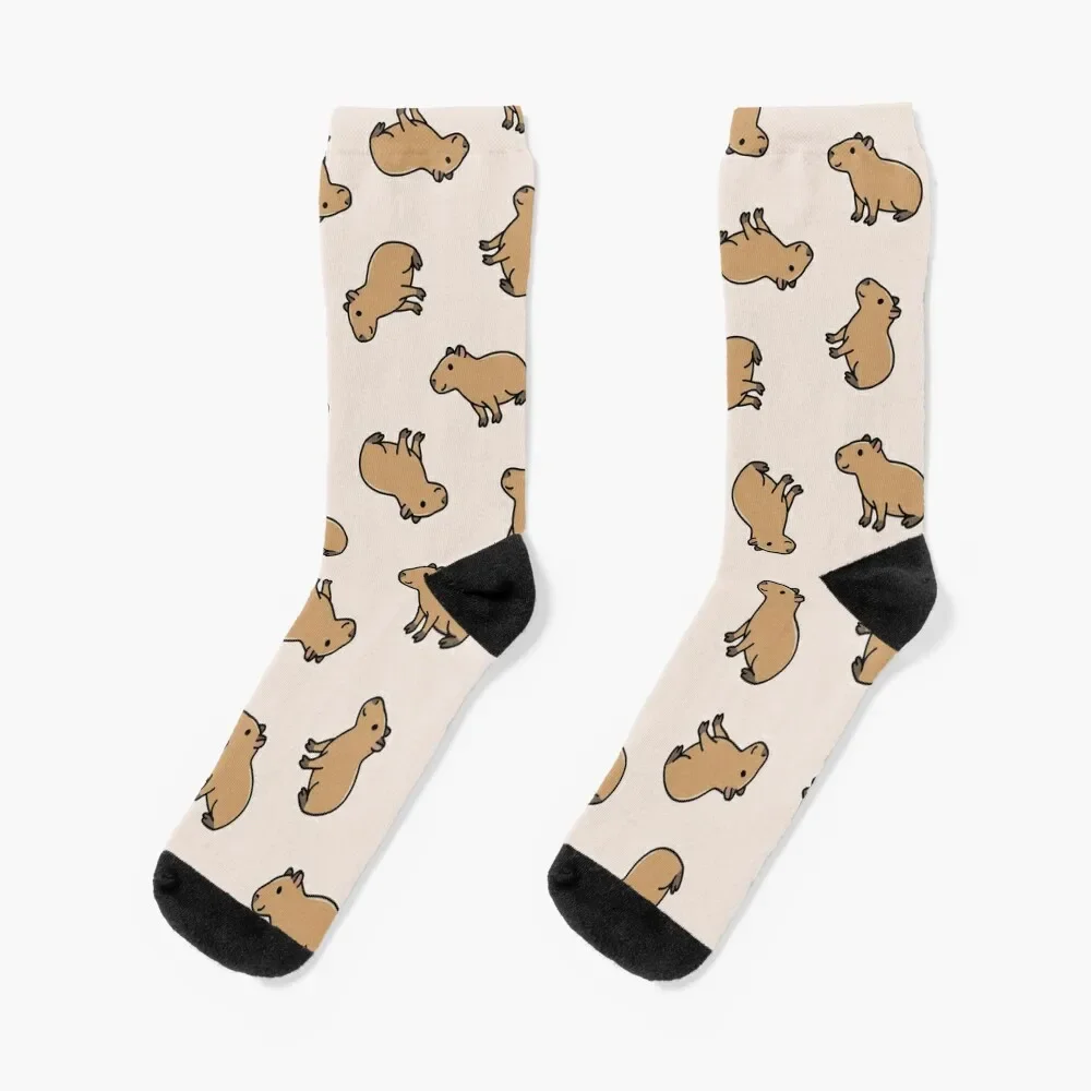 

Capybara Socks crazy christmas gifts winter thermal Stockings compression Socks For Man Women's