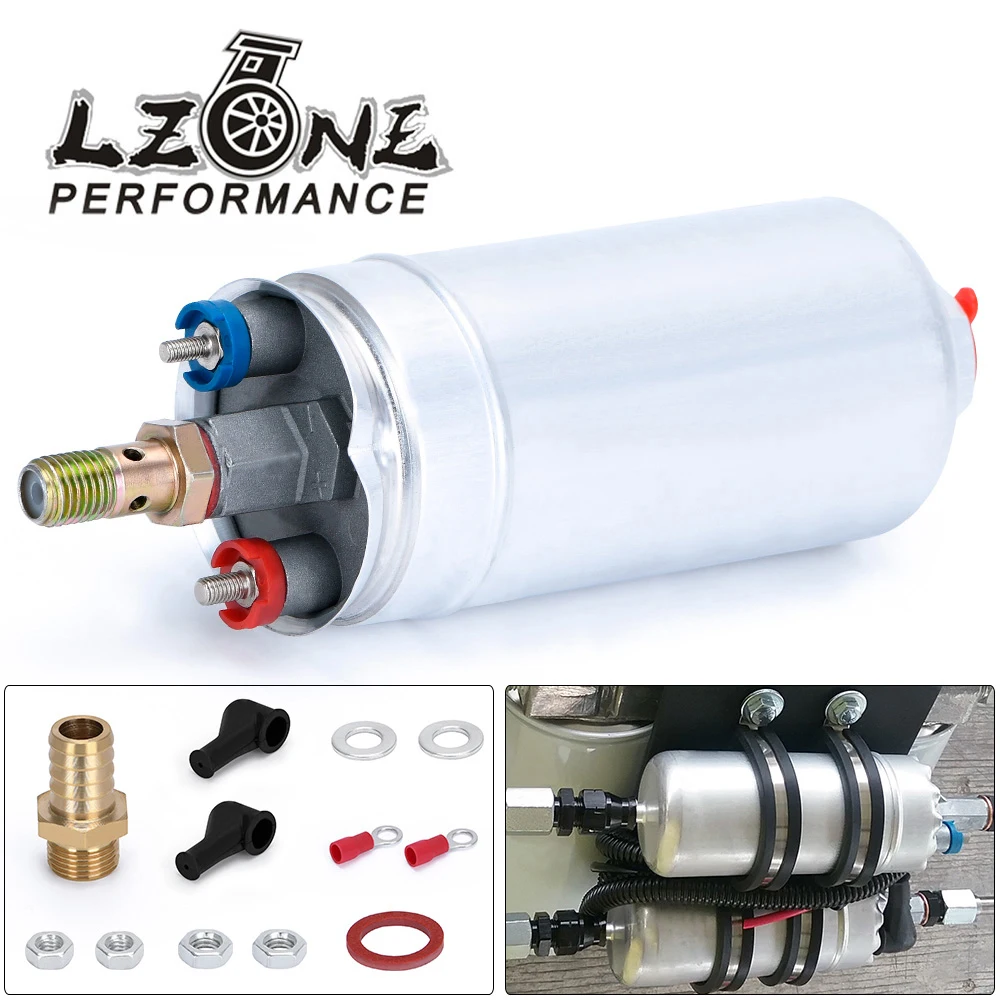 LZONE - TOP QUALITY External Fuel Pump 044 OEM:0580 254 044 Poulor 300lph  come with white pack JR-FPB044