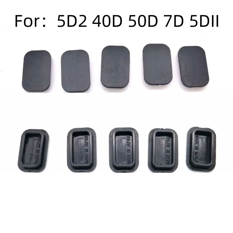 1pcs USB Square Plug Bottom Accessory Interface Rubber For canon 5d2 40D 50D 7D Camera Repair camera screw