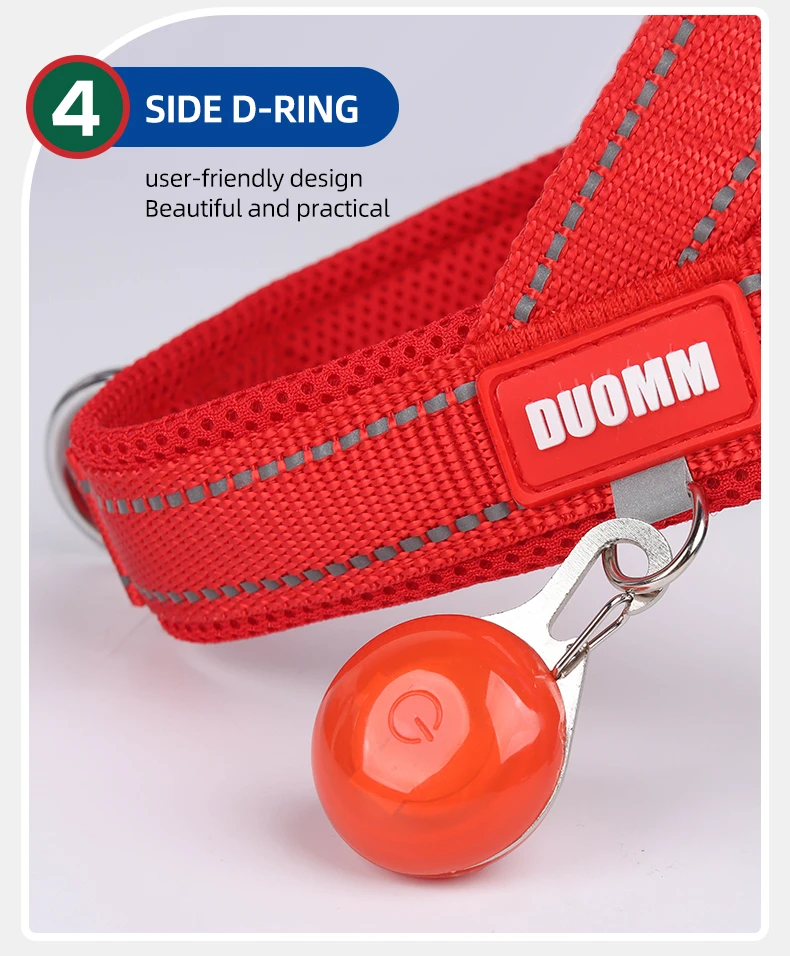 Dog Harness No Pull Reflective Vest For Small And Medium Dogs_voghion.com