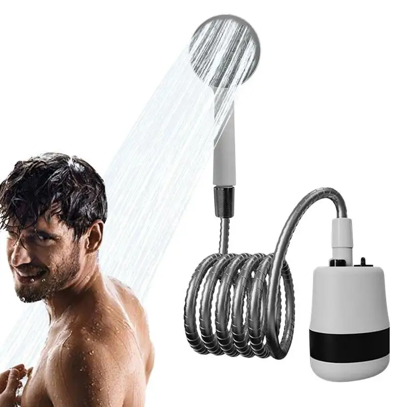 

Portable Shower Camping Shower Compact Handheld Rechargeable Showerhead Portable Camping Shower For Garden Watering Kid Bathing