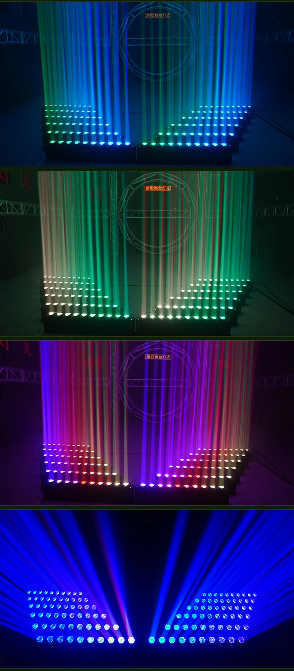 10x40W RGBW Wash Washer Moving Head Bar Lights DMX Led Beam Light Professional S