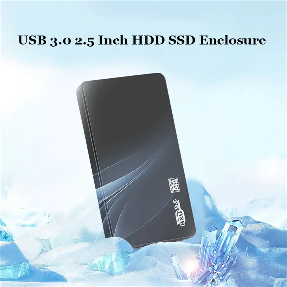 USB 3.0 To 2.5 Inch Hard Drive Case SATA HDD SSD Enclosure 5Gbps External Hard Drive Disk Box for PC Laptop Smartphone