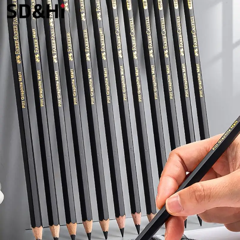 

Faber-Castell матовый карандаш для эскизов, художественные Графитовые карандаши, затенение, письмо, эскиз, рисунок, дизайнерский дизайн
