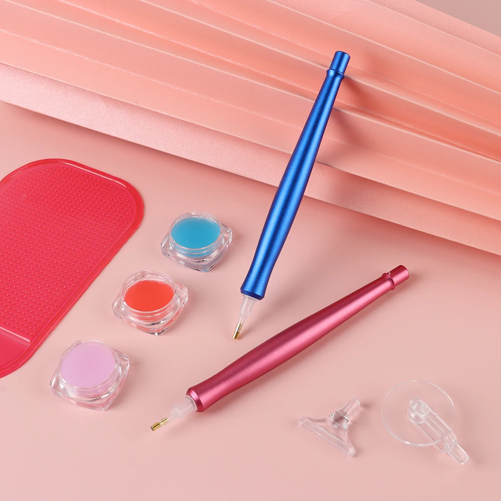 Diamond Painting Pen Alloy Fashion Point Drill Pen 13Pcs DIY Craft Nail Art Sewing Accessories
