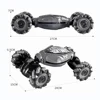 4WD RC Car Hand Control Stunt Gesture Sensor Rotation Drift Buggy 2.4G Watch Remote Control Off Road Electric Toys for Kids Boys 6