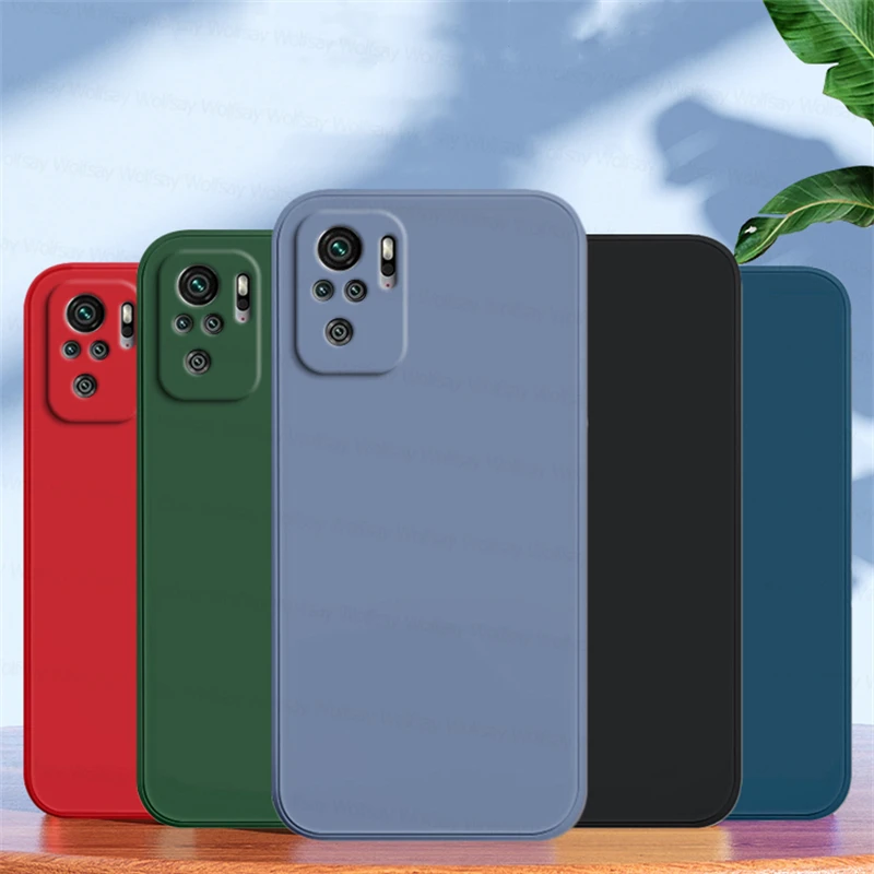 SEAHAI Cover Per Xiaomi Poco M5 / M4 5G - Custodia Ultrasottile In Vetro Temperato Sfumato E Silicone TPU - Verde