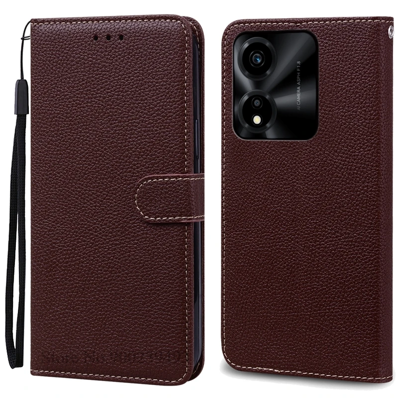 Leather Flip Wallet Phone Case with Soft Silicone Cover, Enhanced Protection and Stylish Design