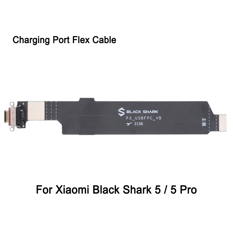 

Гибкий USB-кабель для зарядного порта Xiaomi Black Shark 5 / Black Shark 5 Pro
