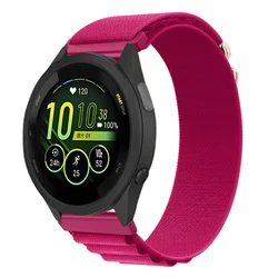 Alpine Loop Nylon Wristband Strap - GarminMove Trend (Rouge red)