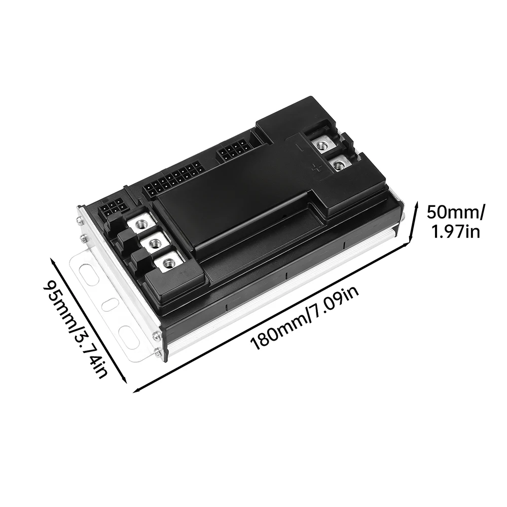 48V60V72V50A Sine Wave Brushless Motor Controller Sinusoidal Electric Vehicle Controller Mute Three-mode Driver 3000W ﻿