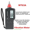 5PCS Digital Vibration Meter WT63A Sensitive Precise Handheld Vibrator LCD Backlight Equipped With AC Signal Output Interface 1