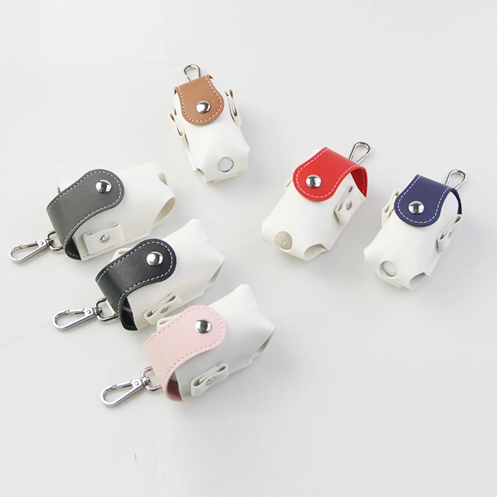 Golf Ball Pouch Bag Resistant PU Small Pocket Carrier Pouch Container Golf Ball