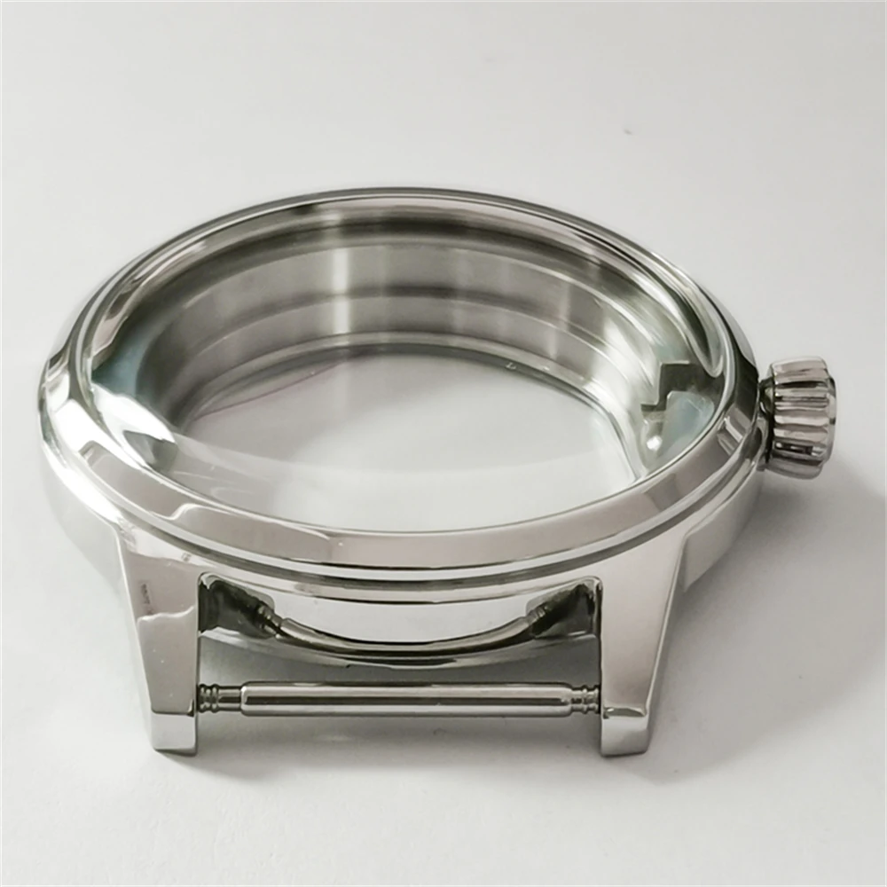 NH35 Case 40mm Stainless Steel Case Waterproof Mineral Glass Watch Cases for NH38/NH35/NH36/4R/7S Movement Fits 35mm Dial