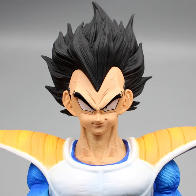 Figurine articulée Vegeta tenue de Saiyan avec détecteur