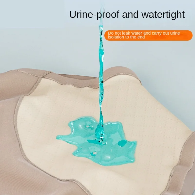 Adult Elderly Incontinence Underwear Leak-Proof Bedridden Paralyzed Washable Diapers for Urinary Incontinence