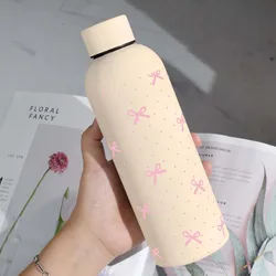 Chic Stainless Steel Insulated Water Bottle, 500ml - Reusable & Stylish Flask Cup - 500ml (0038BWBSMT0102 - BWBG)