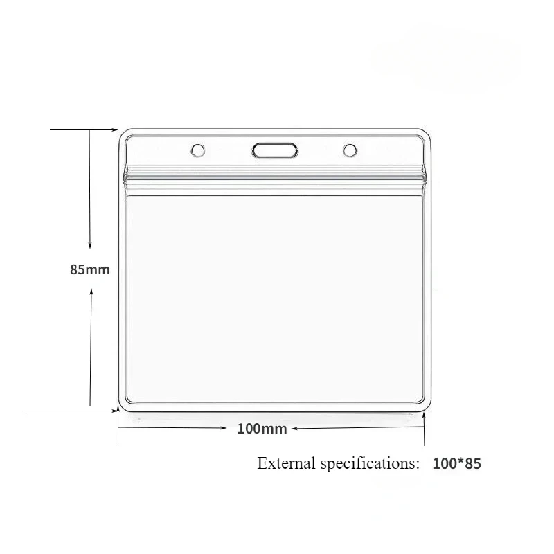 10/30PCS Waterproof Transparent Card Clip Plastic Protective Sleeve for Bank Credit Card ID Wallet wallet card holder card holder credit card holder credit card wallet card wallet id card holder id card case wallet card bag document card wallet card sleeve