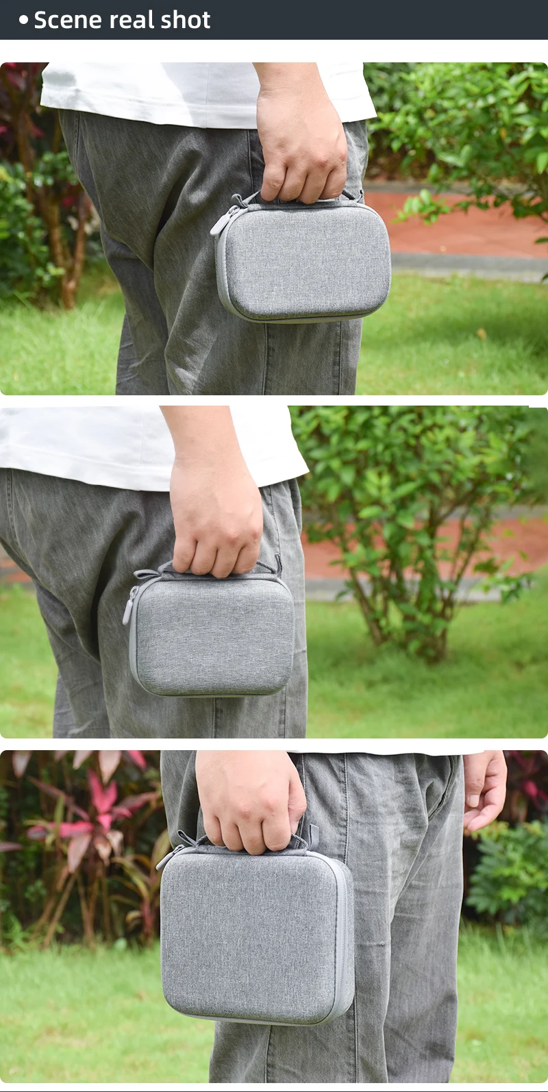 Storage Bag for DJI Mini 3 Pro, Dragon cloth Applicable models: for Mini 3 Pro Color: gray