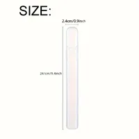 Clear Plastic Makeup Brush Organizers - Lightweight Travel Case with Freestanding Design & Secure,Portable Cosmetic Tool Holder 2