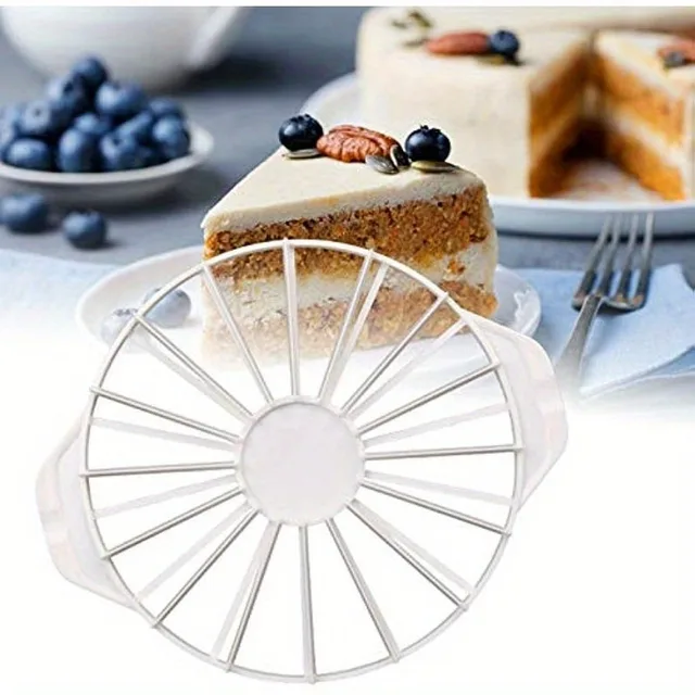 Trancheuse à gâteaux multifonctionnelle - séparateur pour cheesecakes et pâtisseries, plastique lave-vaisselle résistant aux hautes températures 1