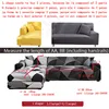 1/2/3/4-seater Stretch Sofa Covers Couch Cover Sofa Slipcovers Furniture Protector for corner sofa chaselong slipcovers 3