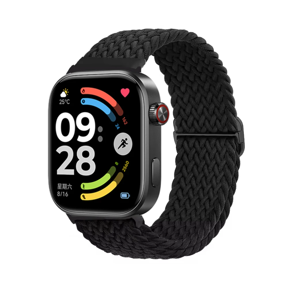 Breathable Sport Nylon Loop Strap Bracelet - Universal Smartwatch Accessory