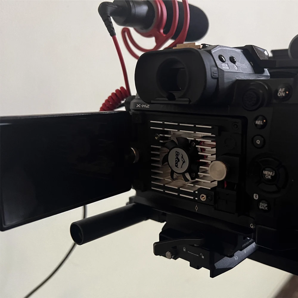 Camera Air-cooled semiconductor fan X-H2s screw special Tailor XS20 Lithium rechargeable super quiet Solve Overheating shutdown