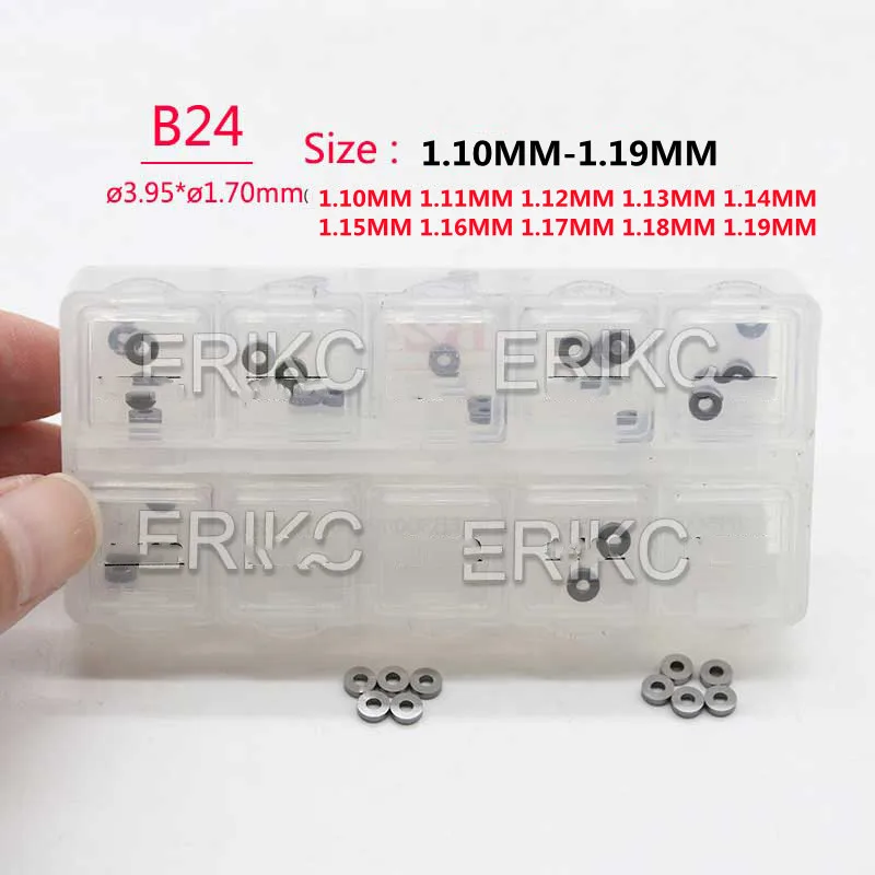 

ERIKC B24 1.10MM -1.19MM Gaskets 30PCS Common Rail Injector Adjusting Shims 1.11MM 1.12MM 1.13MM 1.14MM 1.15MM 1.16MM 1.17MM