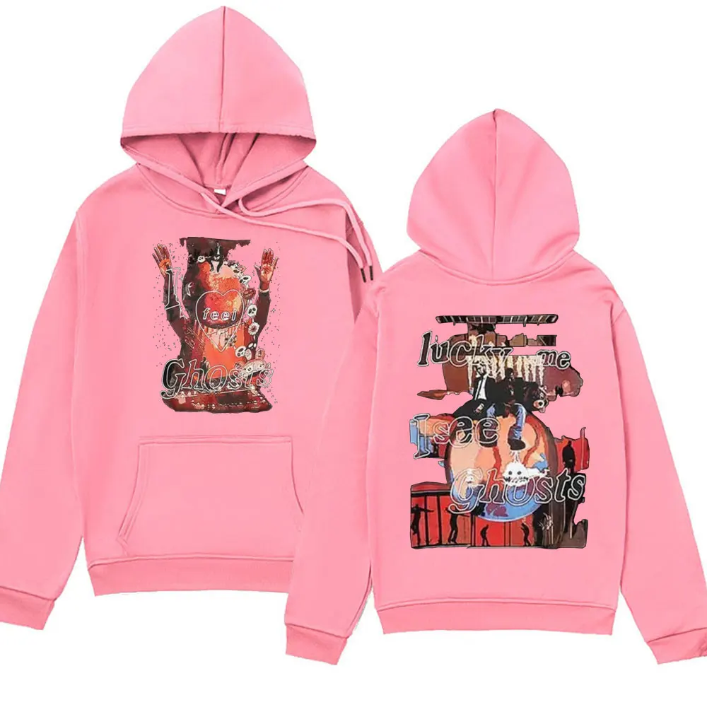 Rapper Kanye West Pablo Graphics Print Hoodie Men Women's Fashion Oversized Streetwear Hooded Sweatshirts Winter Fleece Pullover