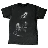 Rappeur SZA MARIAS Lamar Tee Grand National Hommes Femmes Vêtements Harajuku Vintage Unisexe Haute Qualité Coton Vêtements Cadeaux pour les Fans 3