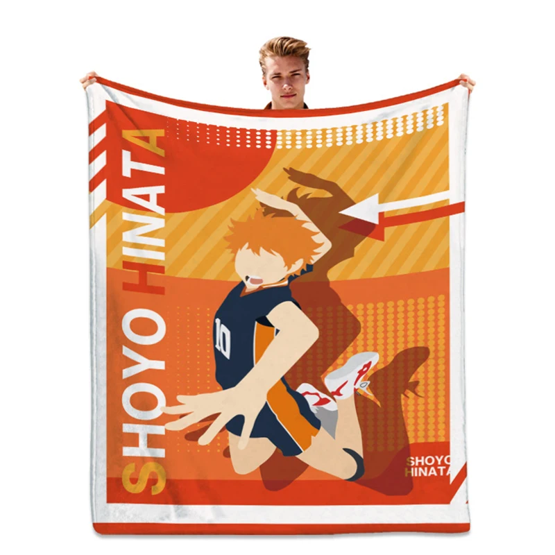 

Haikyuu!! Anime Throw Towel Woven Blanket for Home Bedroom Bed Tapestry Bedspread Towels Sofa Chair Cover Mat Rug