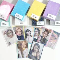 50pcs/pack Colored Korean Toploader Idol Photo Card Holder 3 Inch Photocard Sleeves Photo Anti-scratch Card Protective Case 2