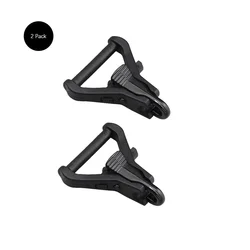 Two Nylon Paraclip Sling Attachments for 1.25 Inch Webbing - Versatile Hunting and Toy Gun Accessory (2pcs)