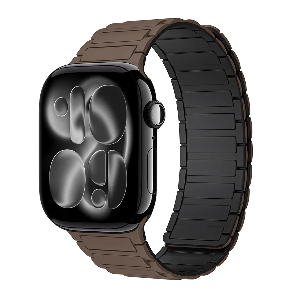 Magnetic Link Bracelet for Apple Watch - Elegant and Secure Strap