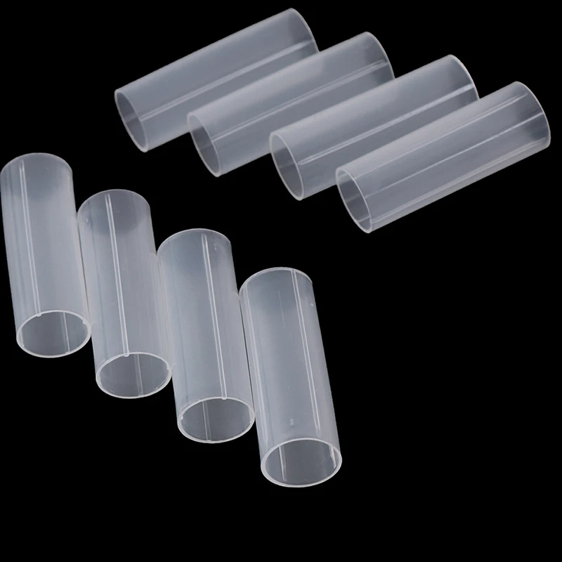 6cm plastic 18650 battery holder tube For flashlight torch lamp light 8Pcs battery holder box
