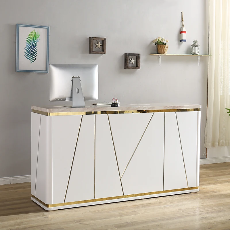 

Church Pulpit Front Reception Podium Lectern Bar Modern Office Cash Counter Desk Restaurant Tables White Bureau Furniture