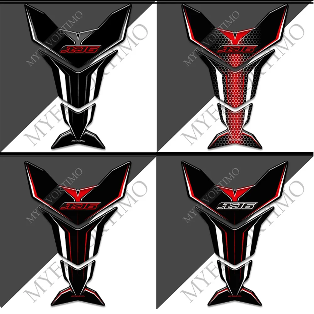 

Motorcycle Fuel Oil Kit Knee Helmet Protector Diversion Stickers Emblem Badge Logo For Yamaha XJ6 XJ6N XJ600 XJ650 Tank Pad