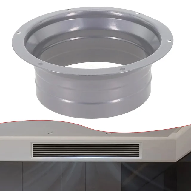Flange Air Outlet Air Vent Ventilation 4-10inch Aluminum Tube Cooling System Home Hardware Round Pipe Hot Sale 4