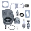 44mm Cylinder Piston Kit For Husqvarna 340 345 346XP 350 351 353 For Chainsaws 503869971 503 89 44-01 503 86 25-01 6